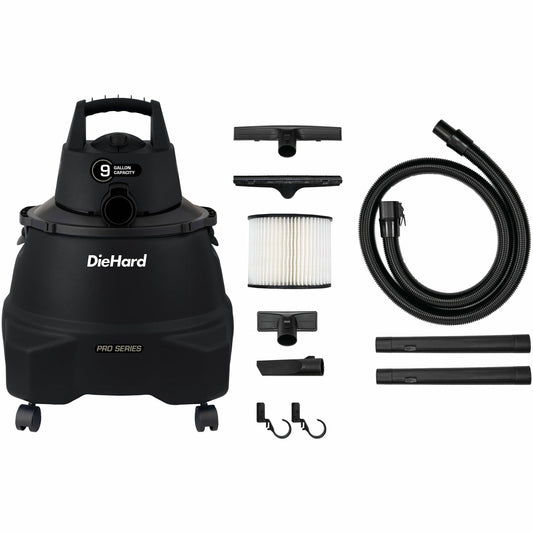 DieHard 9-Gallon 5.5 HP Pro Wet/Dry Vacuum (DH7000501)