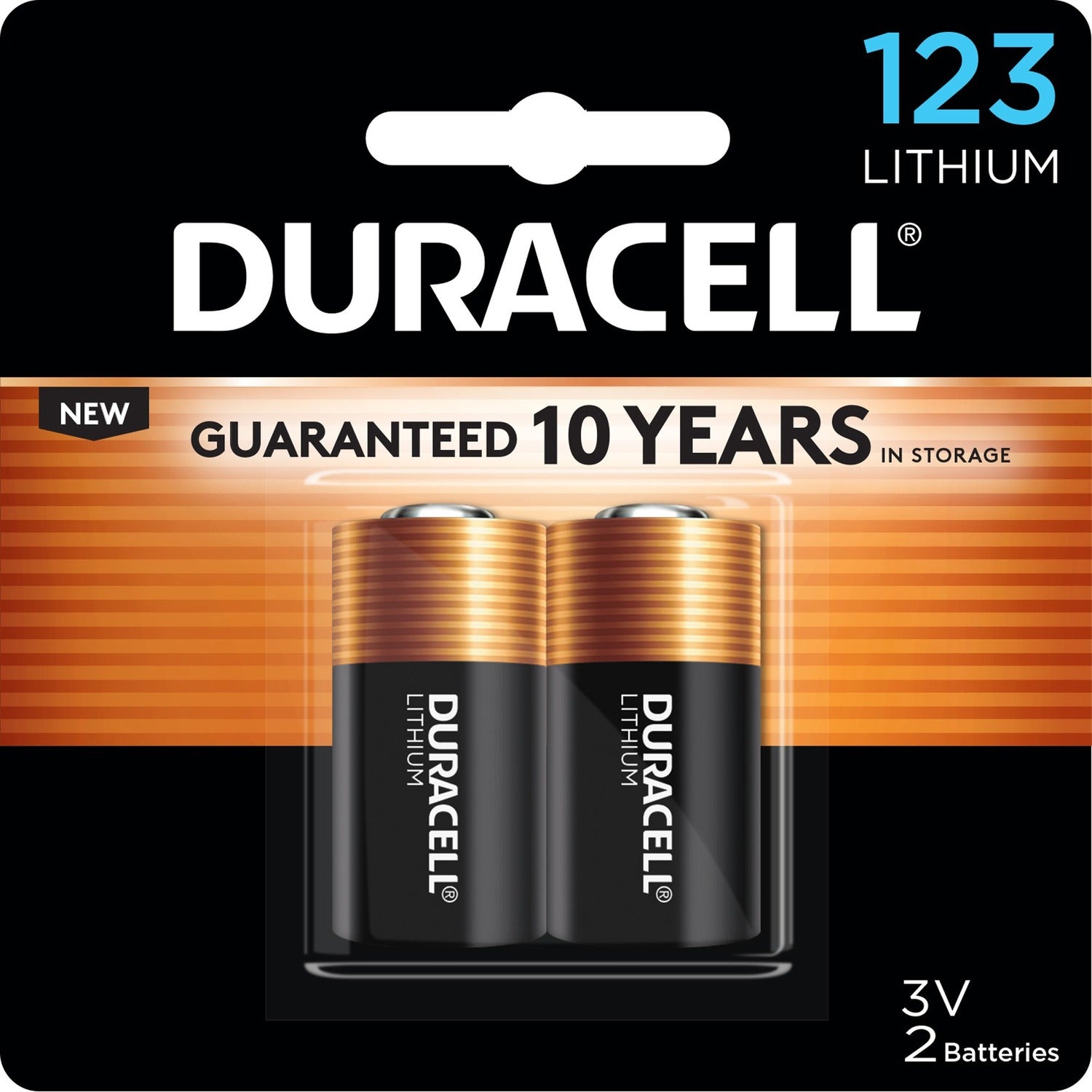 Duracell Lithium Photo Battery (DL123AB2)