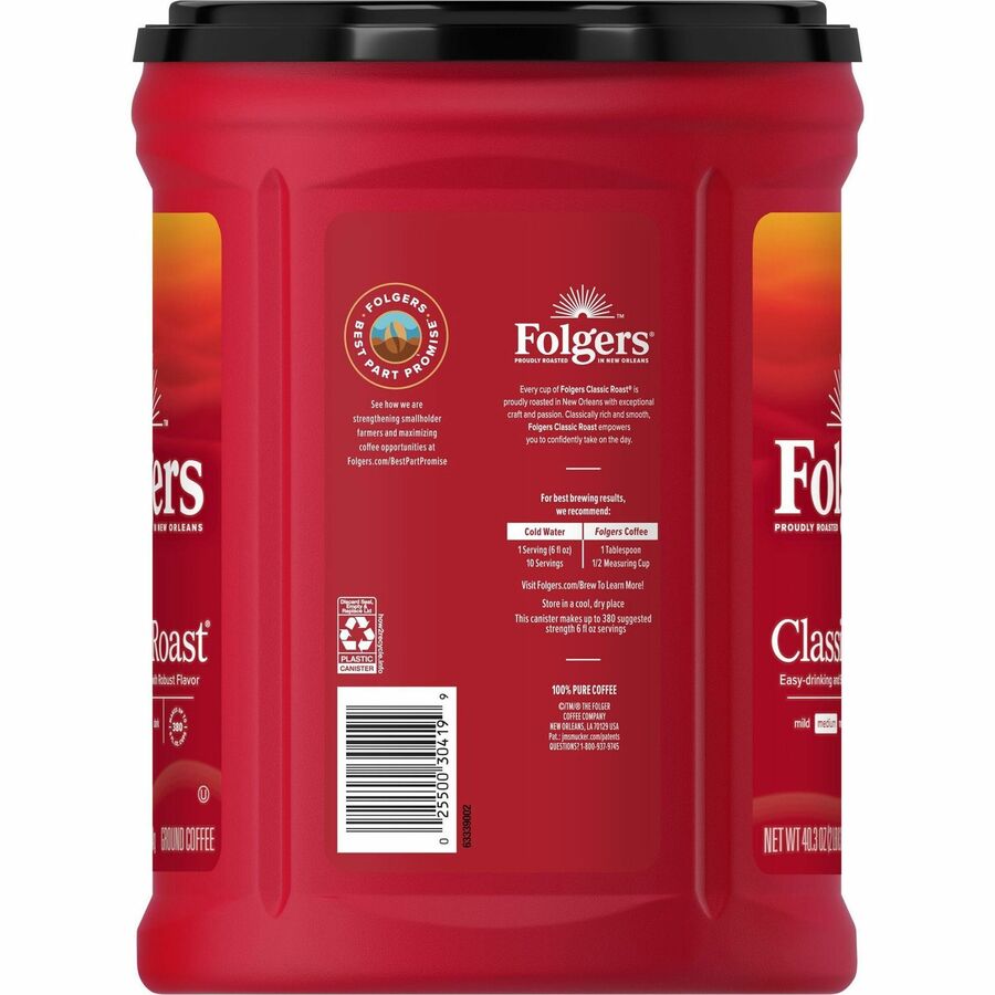 Folgers Ground Canister Classic Roast Coffee (30419)