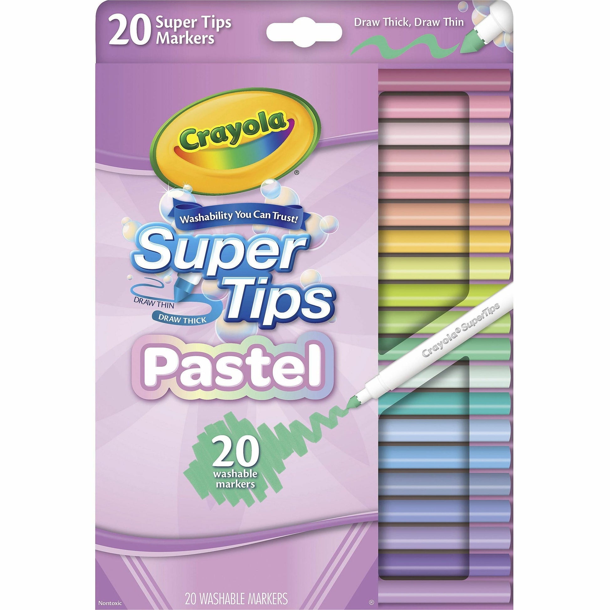 Crayola SuperTips Washable Markers (587516)