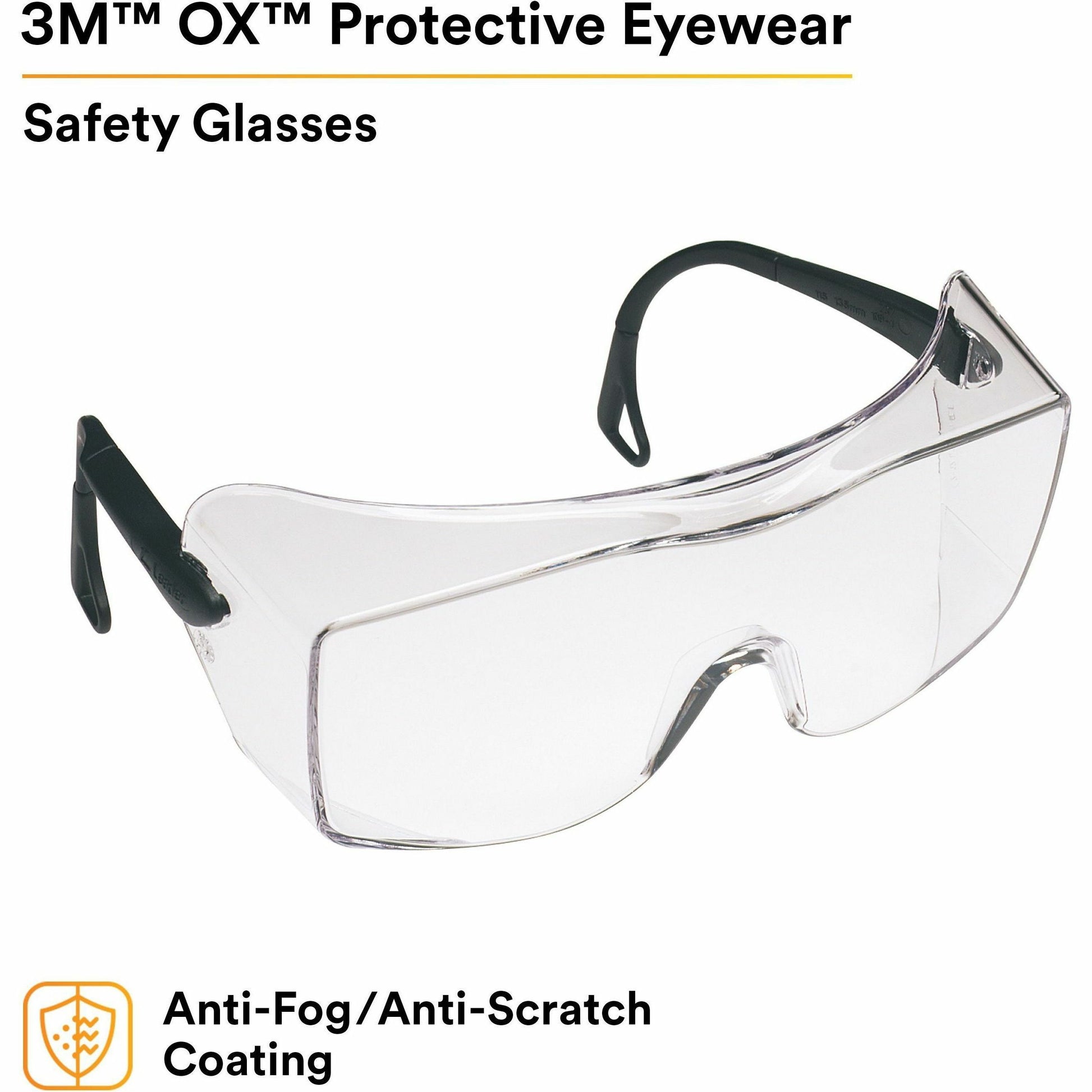 3M OX Protective Eyewear - Clear Lens (1216600000)