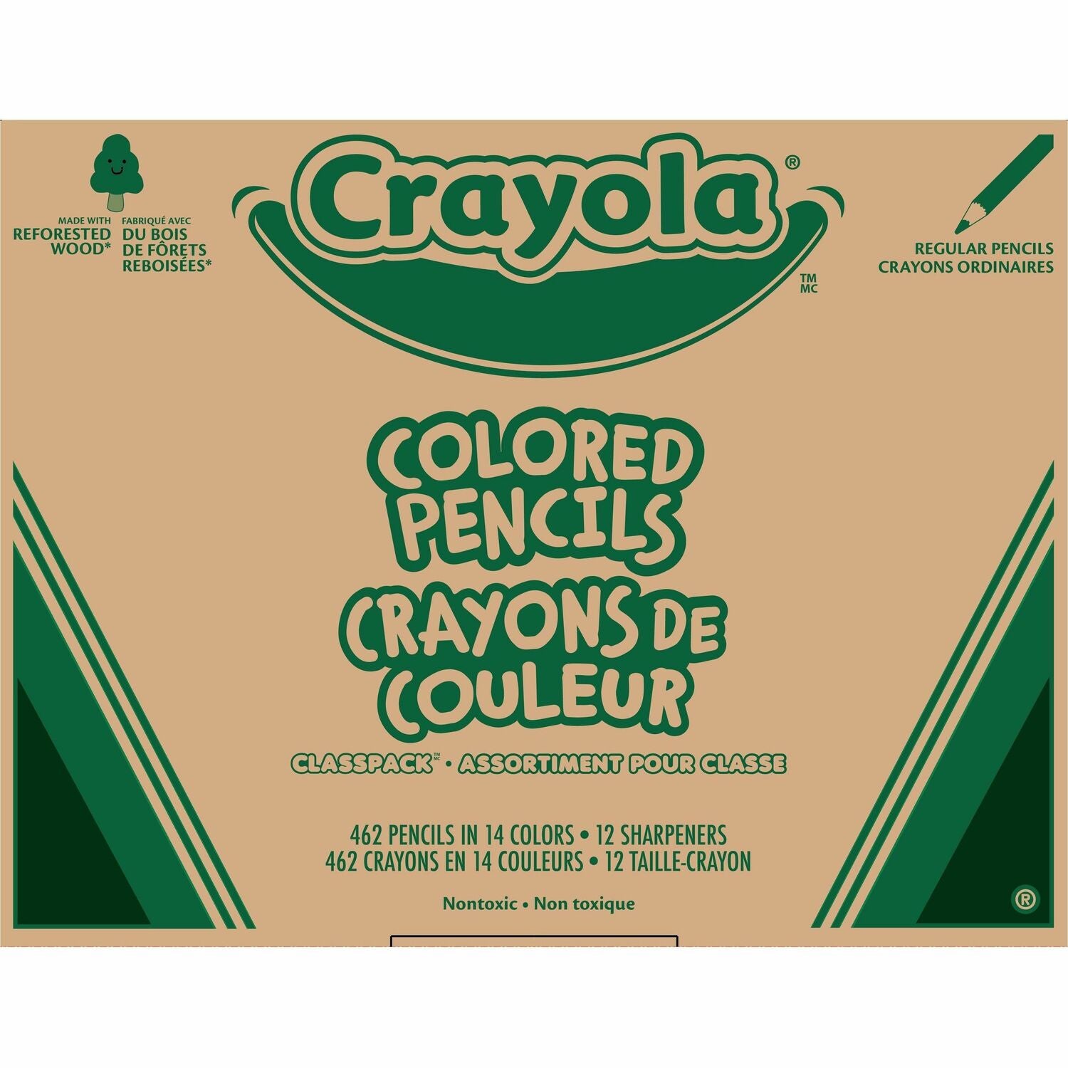 Crayola 462-Piece Class Pack Colored Pencils (687509)