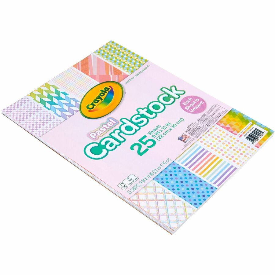 Crayola Pastel Cardstock (990053)