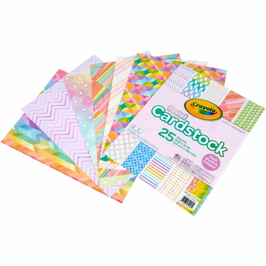 Crayola Pastel Cardstock (990053)