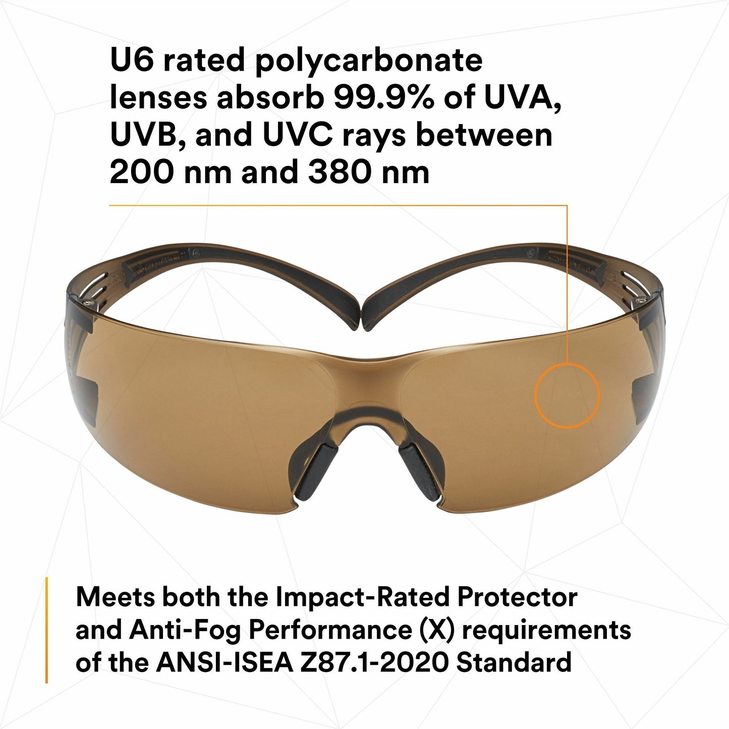 3M SecureFit Protective Eyewear (SF405SGAFBCT)