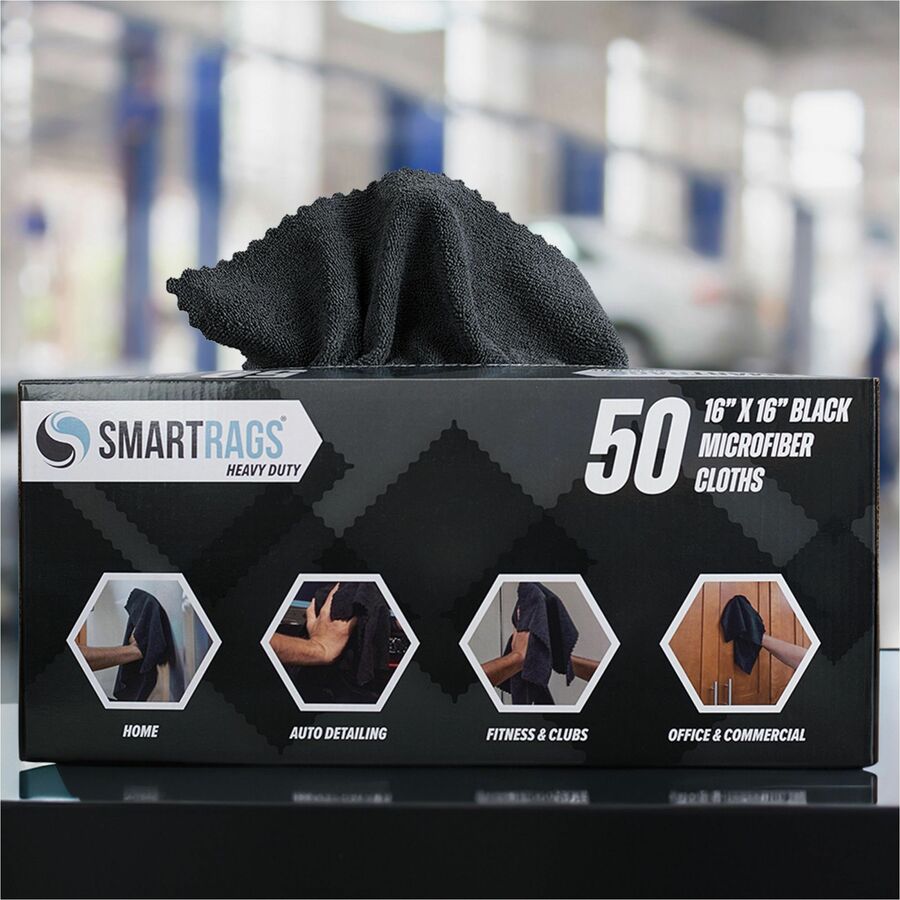 Monarch Smart Rags Microfiber Cloths (M930BK)