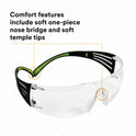 3M SecureFit Protective Eyewear (SF425AFCT)