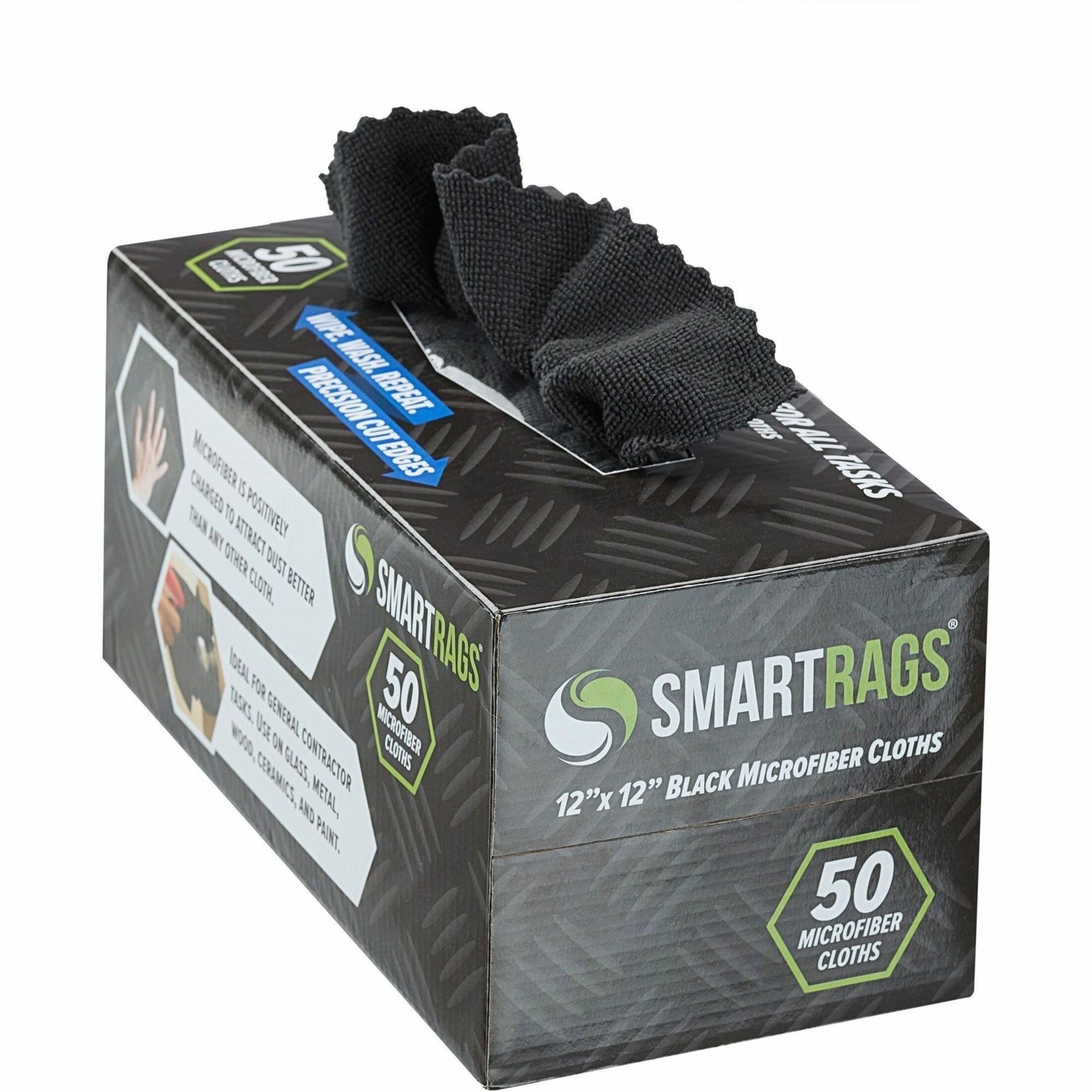 Monarch Smart Rags Microfiber Cloths (M950BLK)