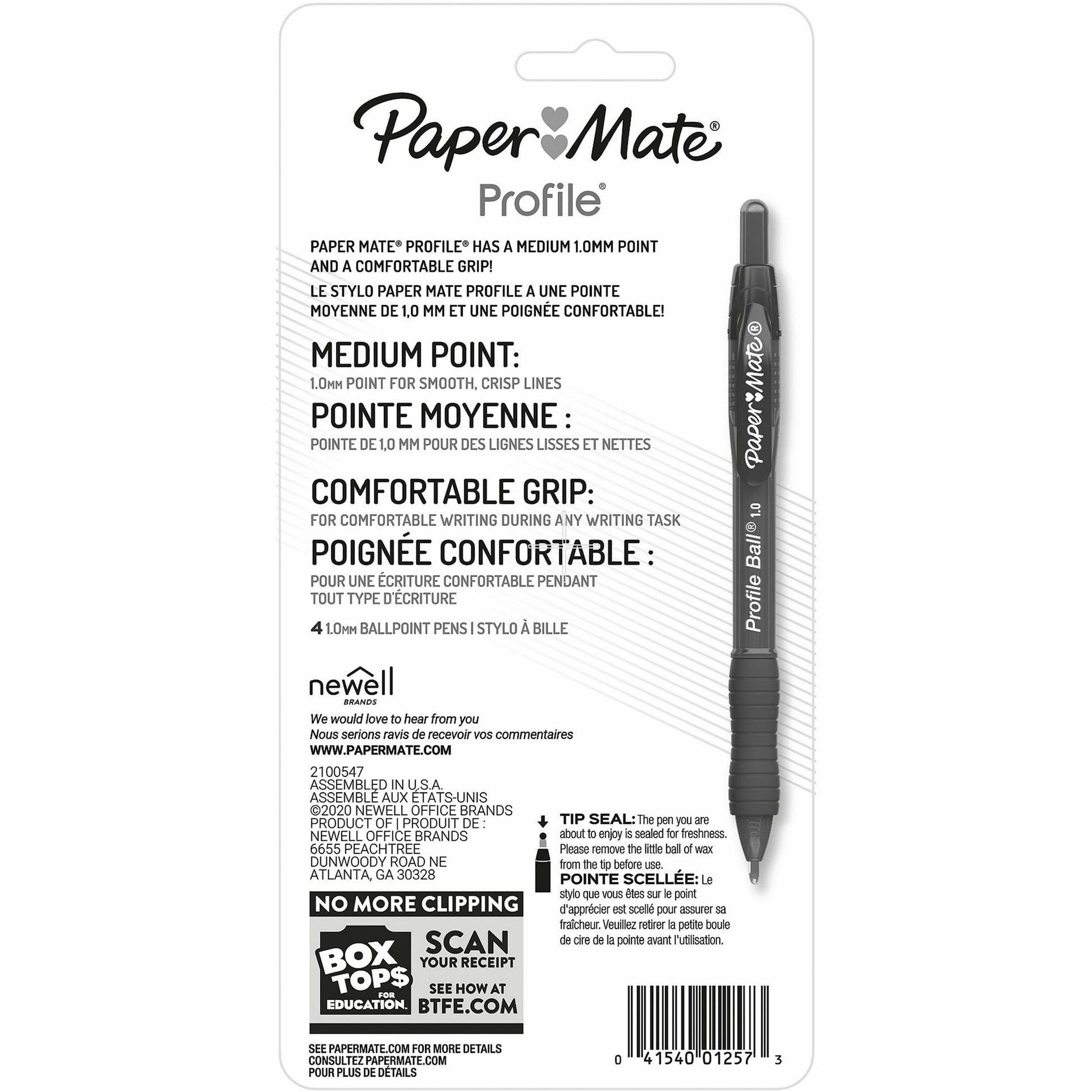 Paper Mate Profile Retractable Ballpoint Pens (2095467)