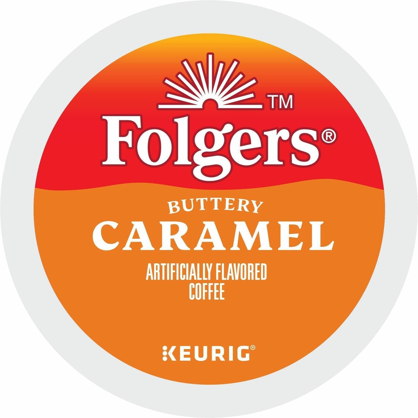 Folgers Folger K-Cup Buttery Caramel Coffee (7461)