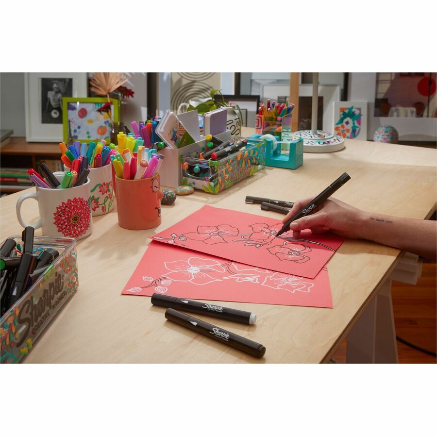 Sharpie Creative Markers, Water-Based Acrylic Markers, Bullet Tip (2196906)