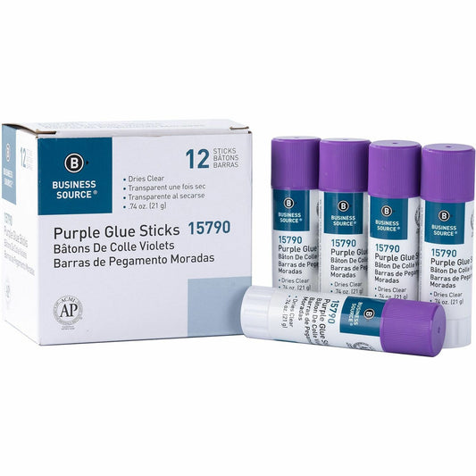 Business Source Bulk Purple Glue Sticks (15790)