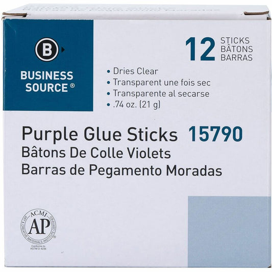 Business Source Bulk Purple Glue Sticks (15790)