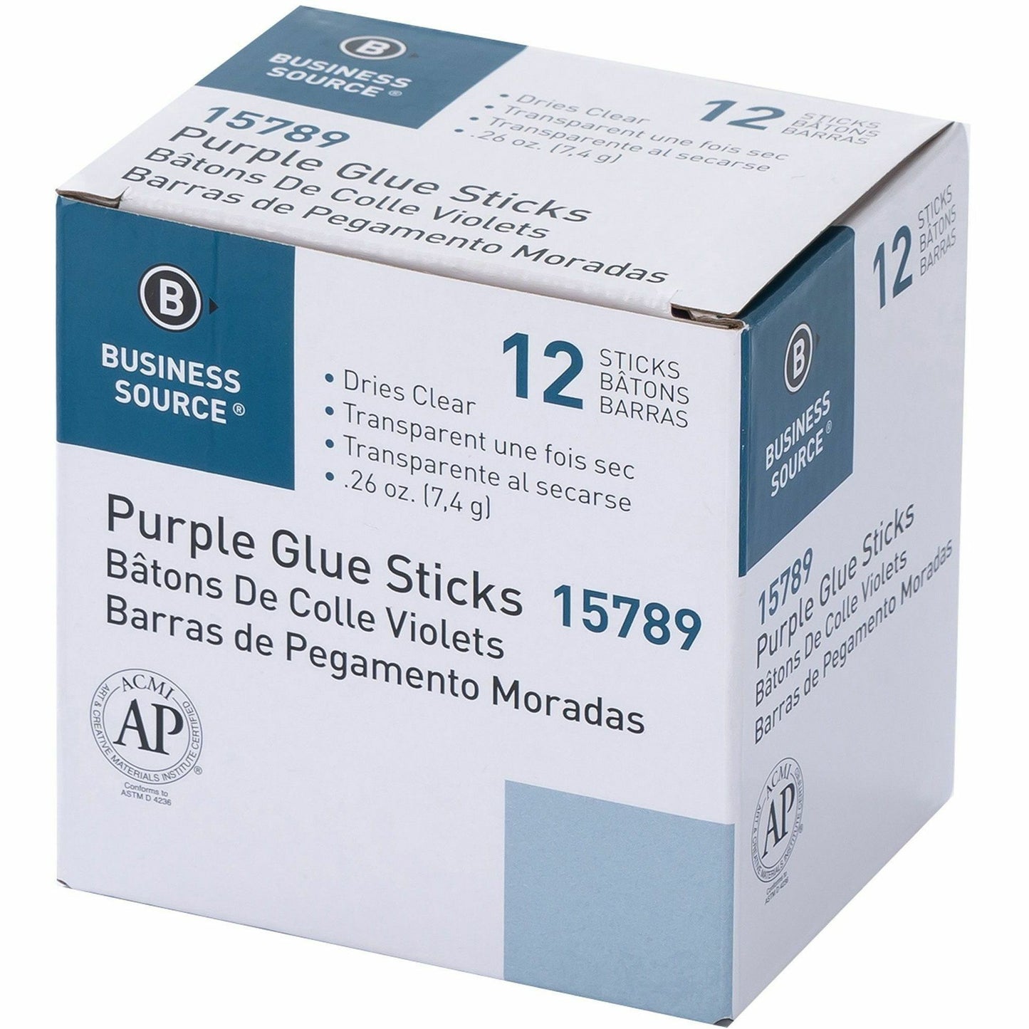 Business Source Bulk Purple Glue Sticks (15789)