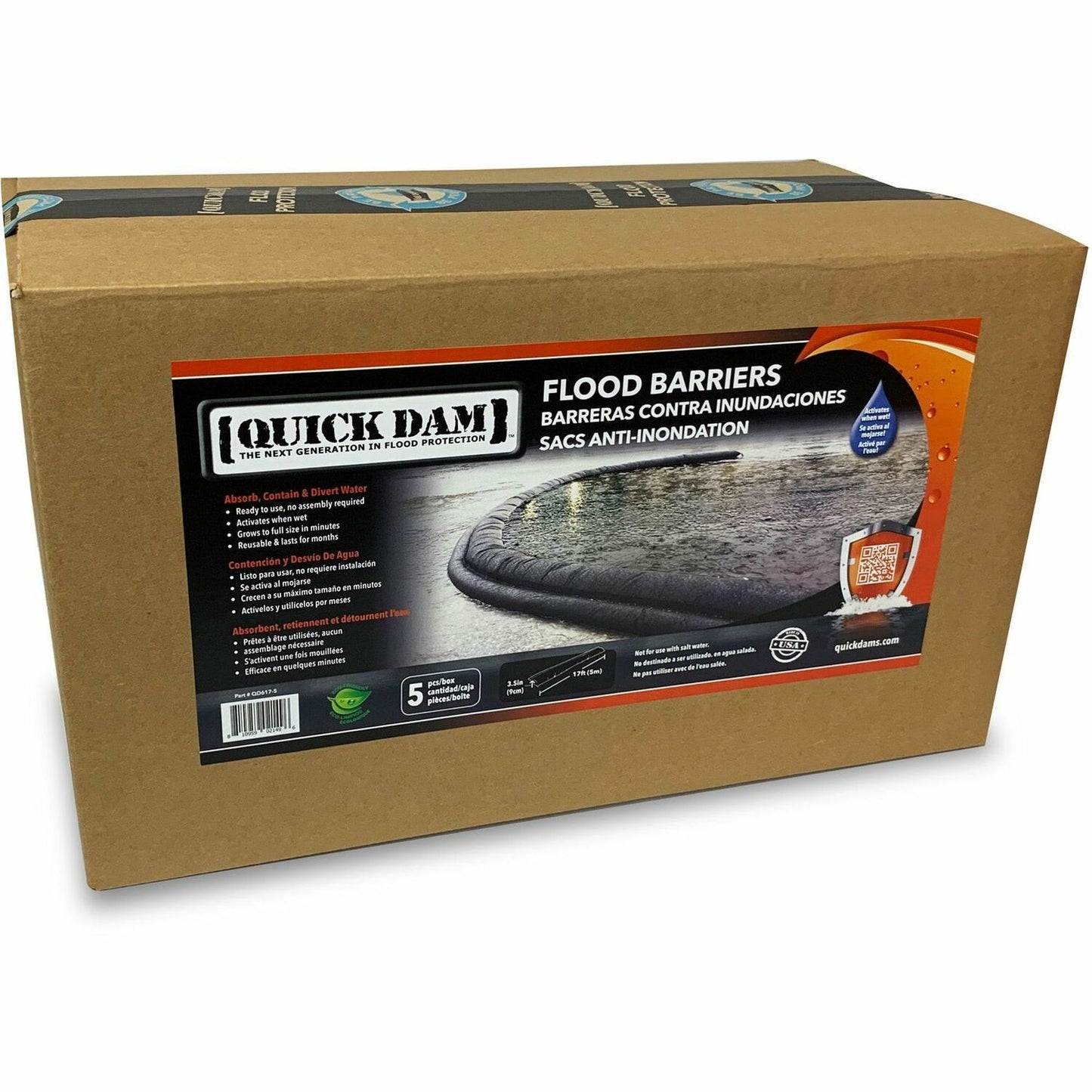 Quick Dam Flood Barriers (QD6175)