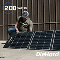 DieHard 200-Watt Solar Panel for Portable Power Station (DH2000601)