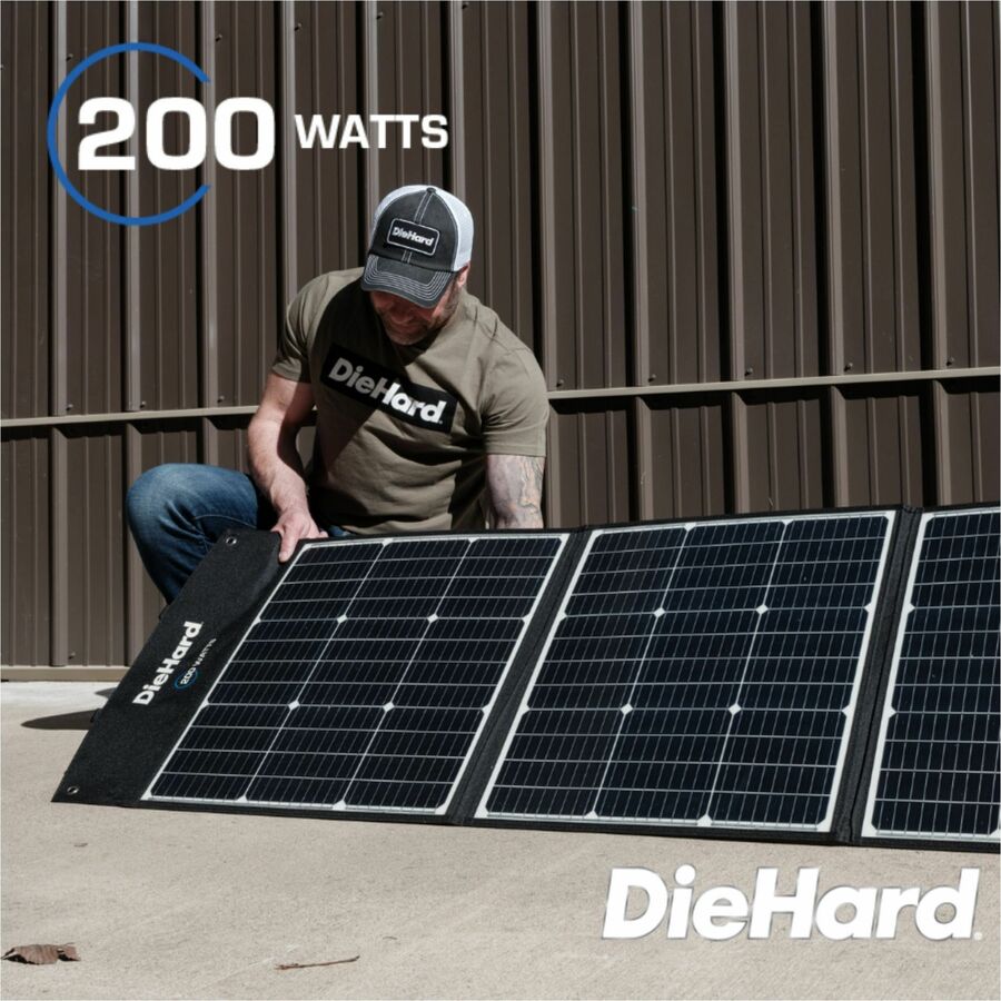 DieHard 200-Watt Solar Panel for Portable Power Station (DH2000601)