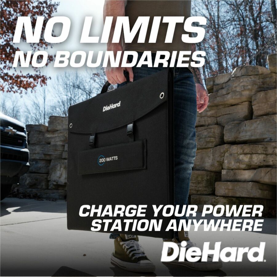 DieHard 200-Watt Solar Panel for Portable Power Station (DH2000601)