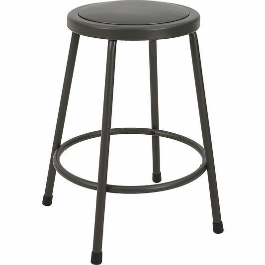 Lorell Metal Shop Stool (83081)