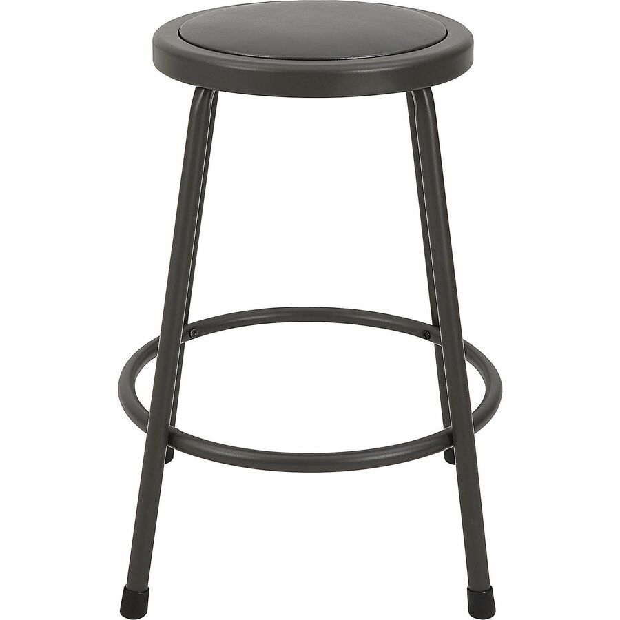 Lorell Metal Shop Stool (83081)