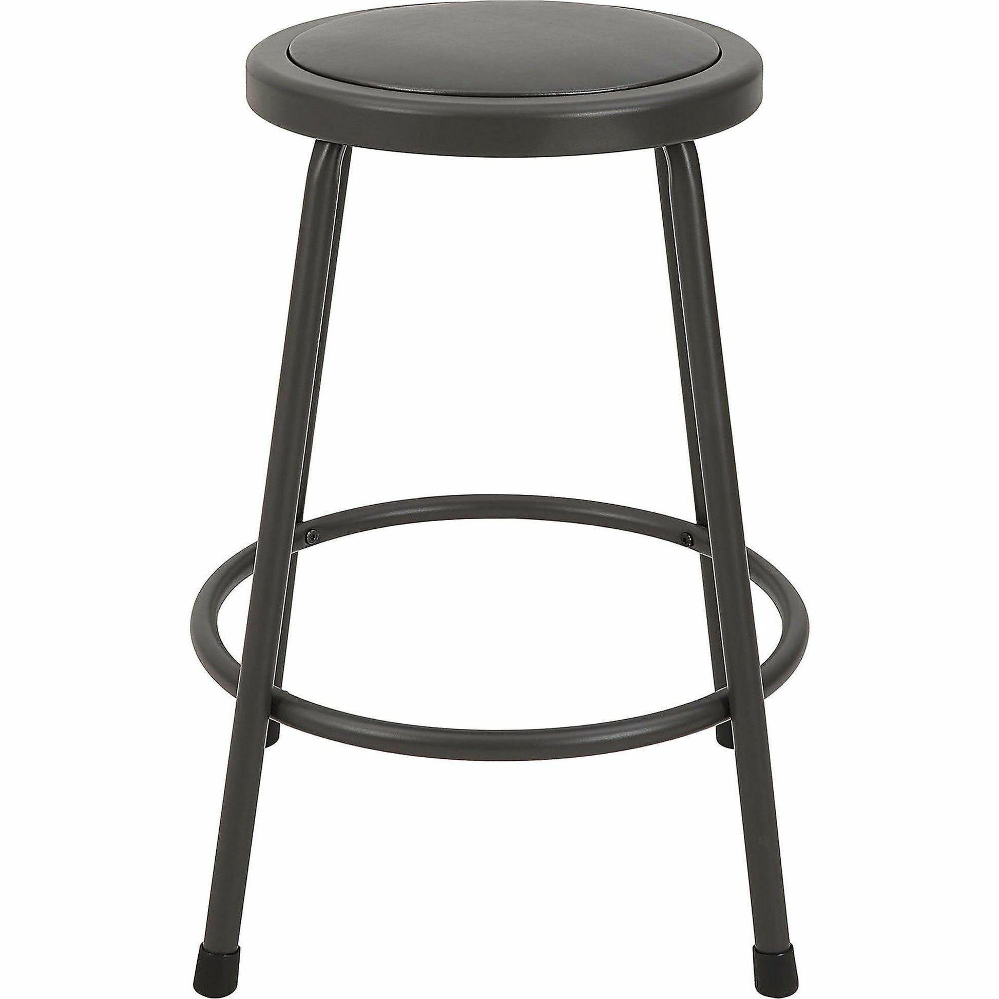 Lorell Metal Shop Stool (83081)
