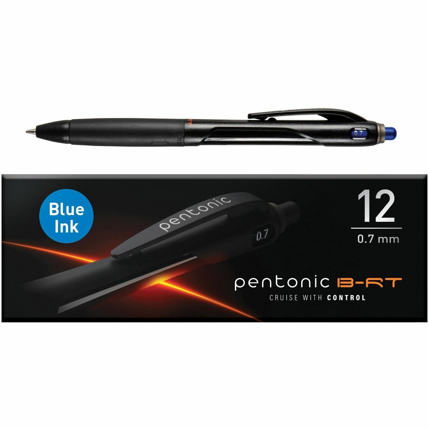 Pentonic Retractable Ballpoint Pens (PEN12123)