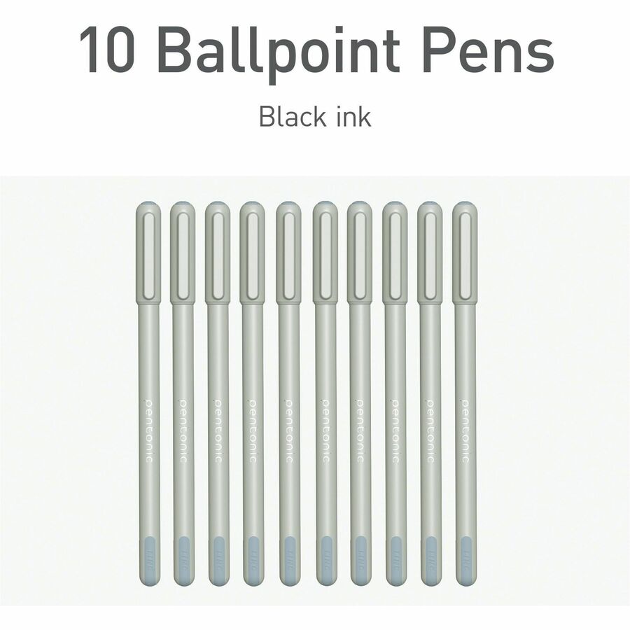 Pentonic Frosted Barrel Ballpoint Pens (PEN13086)