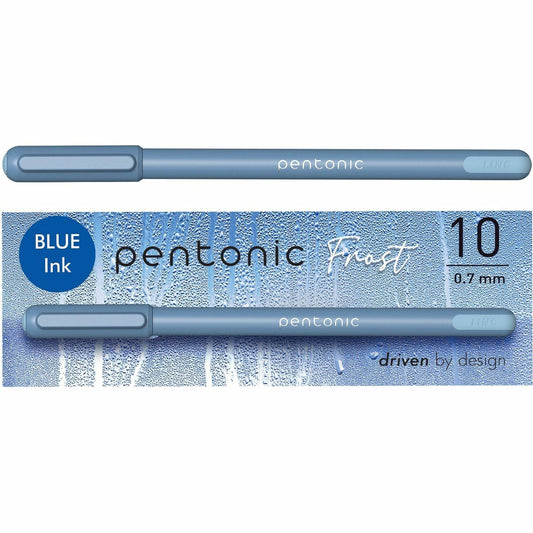 Pentonic Frosted Barrel Ballpoint Pens (PEN13085)