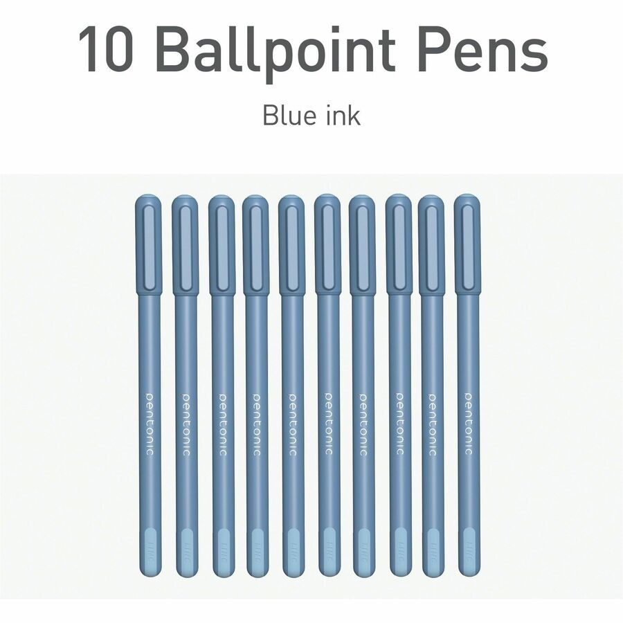 Pentonic Frosted Barrel Ballpoint Pens (PEN13085)