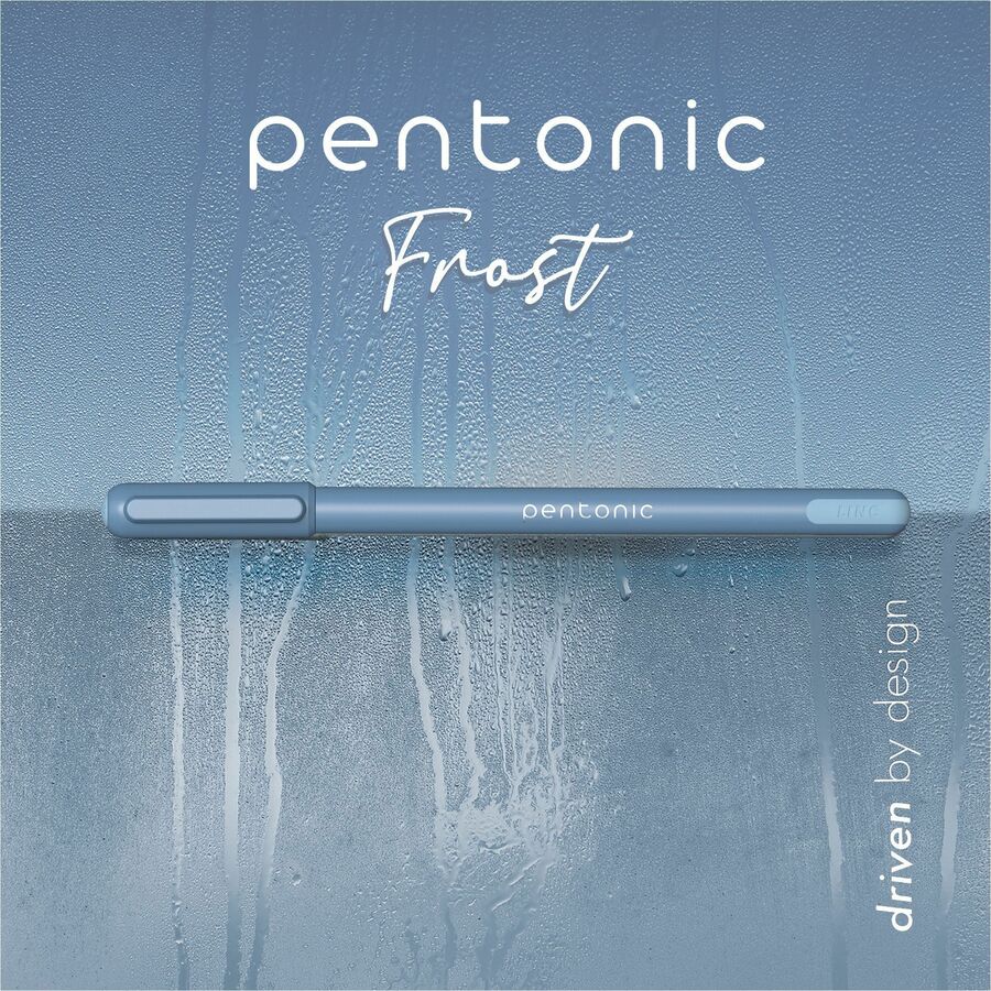 Pentonic Frosted Barrel Ballpoint Pens (PEN13085)