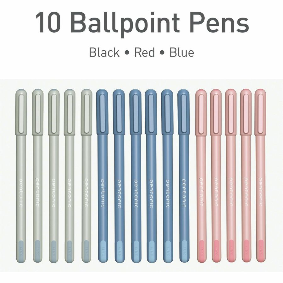 Pentonic Frosted Barrel Ballpoint Pens (PEN13088)