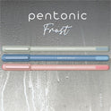 Pentonic Frosted Barrel Ballpoint Pens (PEN13088)