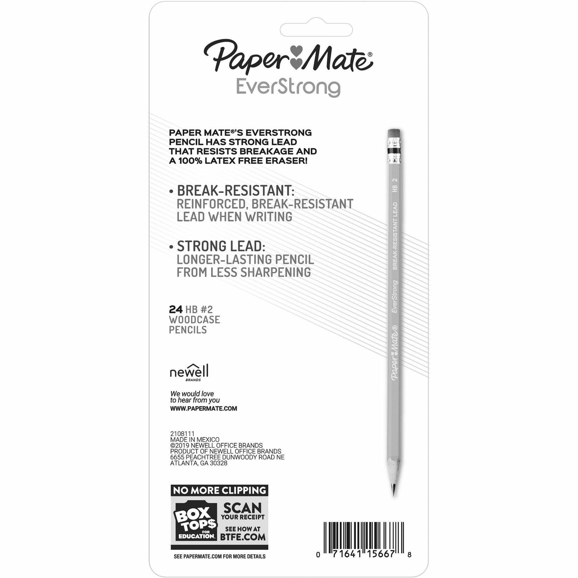 Paper Mate EverStrong Woodcase Pencils (2207846)