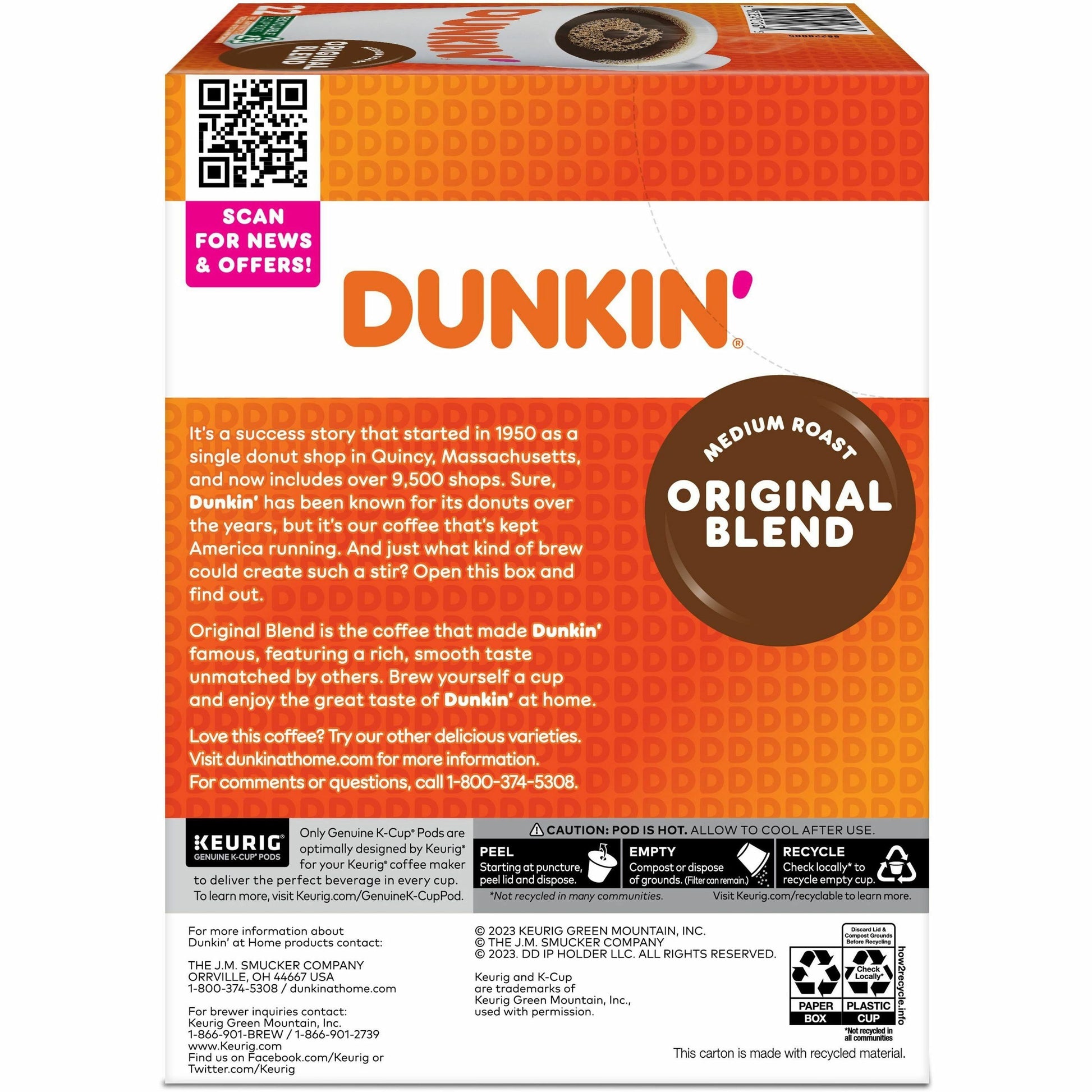  K-Cup Original Blend Coffee (0315)