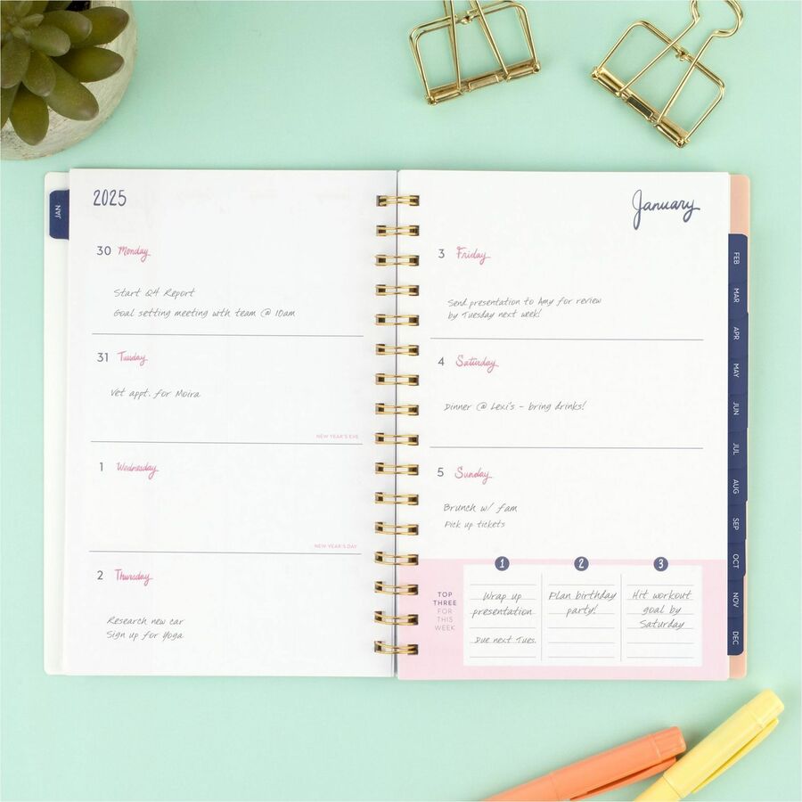 At-A-Glance EttaVee Weekly/Monthly Planner (EV21200)