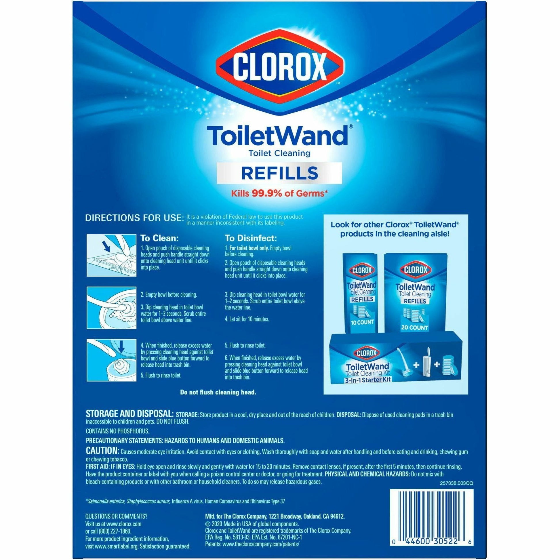 Clorox Toilet Wand Disinfecting Refills (31049CT)