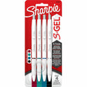 Sharpie S-Gel, White Fashion Barrel, Medium Point (0.7mm) (2206098)