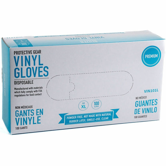 Remcoda Powder-Free Vinyl Gloves (VIN101XL)