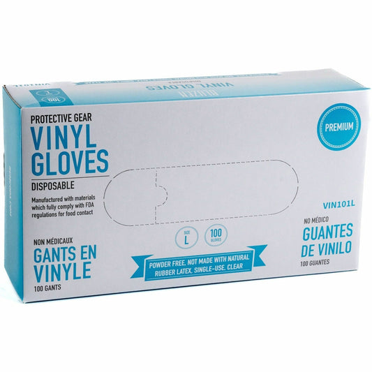 Remcoda Powder-Free Vinyl Gloves (VIN101L)