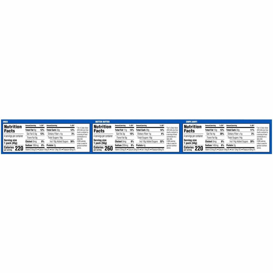 Mondelez Cookie Packs (07486)