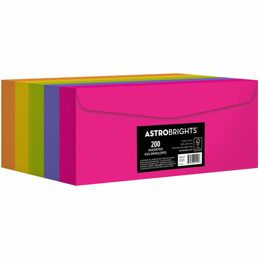 Astrobrights No. 10 Colored Envelopes (92109)