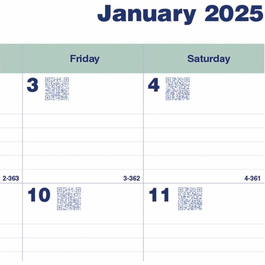 Rediform Plan and Link 16-Month Monthly Planner (C120081T)