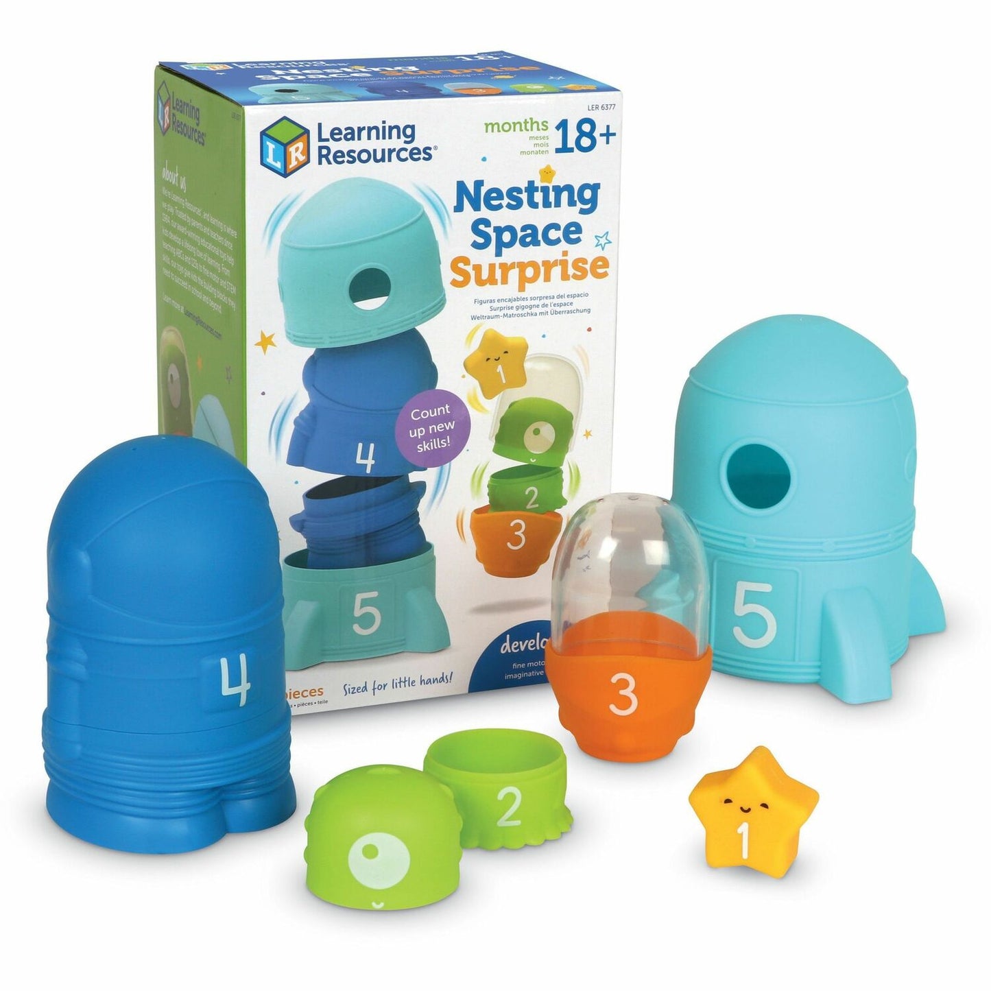 Learning Resources Nesting Space Surprise (LER6377)