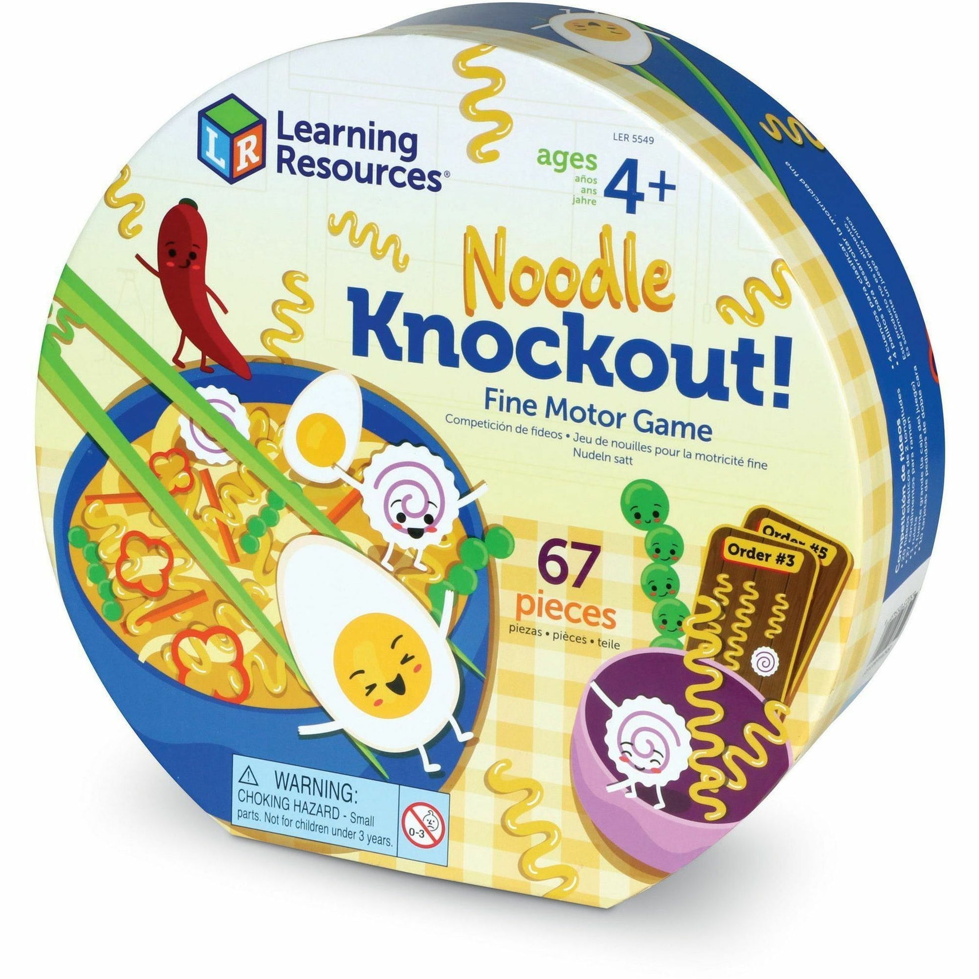Learning Resources Noodle Knockout Fine Motor Game (LER5549)