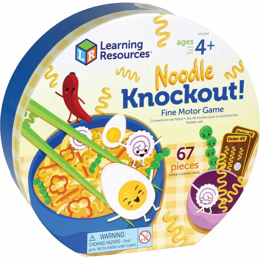 Learning Resources Noodle Knockout Fine Motor Game (LER5549)