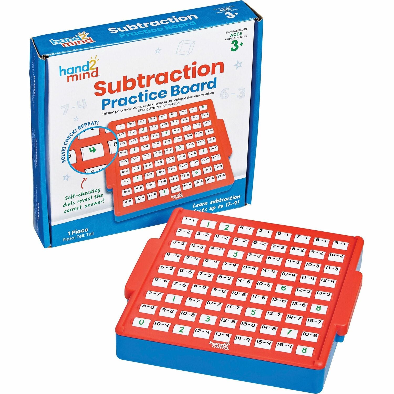 Learning Resources Subtraction Skills Practice Board (96248)