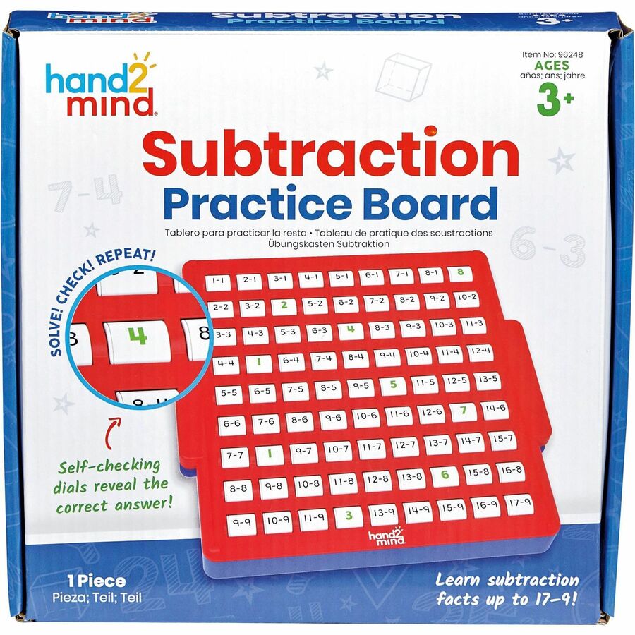 Learning Resources Subtraction Skills Practice Board (96248)
