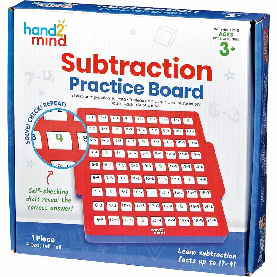 Learning Resources Subtraction Skills Practice Board (96248)