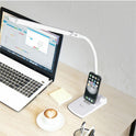OttLite Swivel LED Desk Lamp with USB Charging and Stand (CSN0800W)