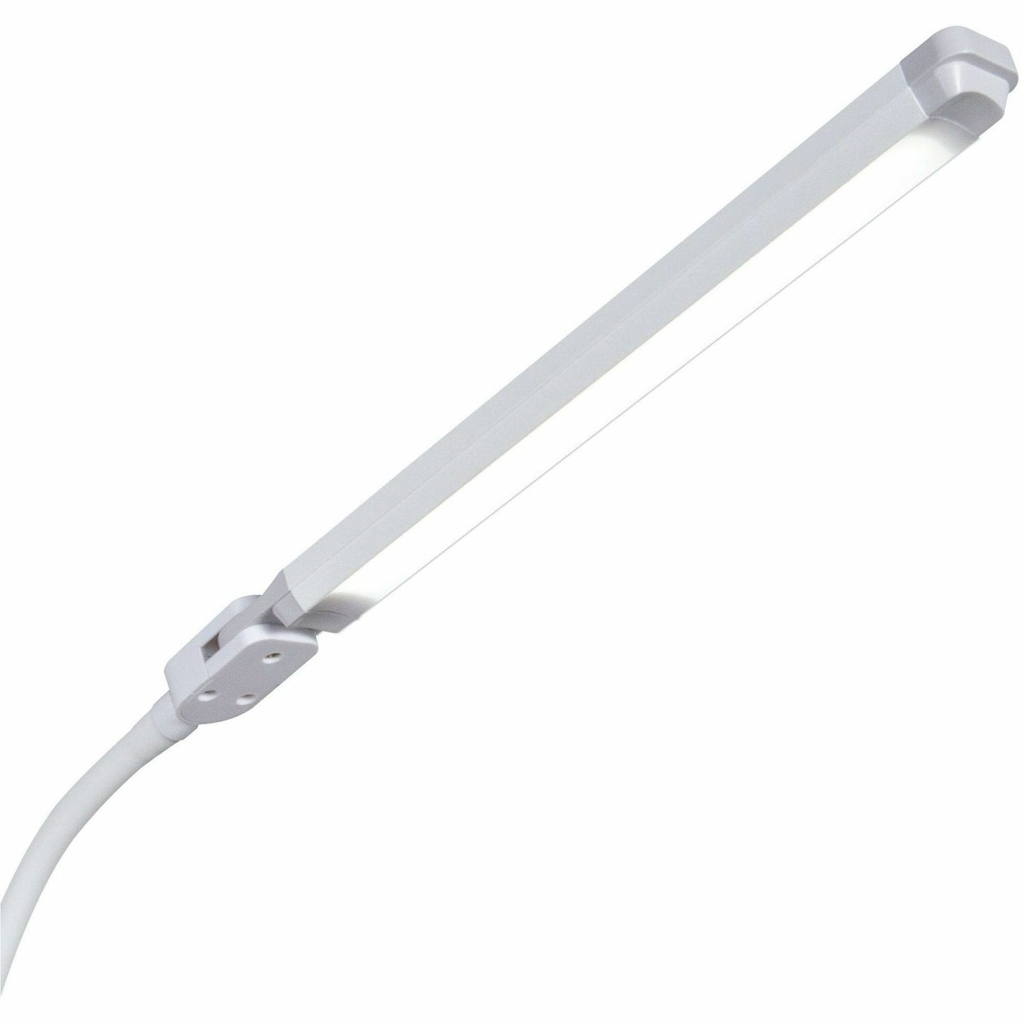 OttLite Swivel LED Desk Lamp with USB Charging and Stand (CSN0800W)